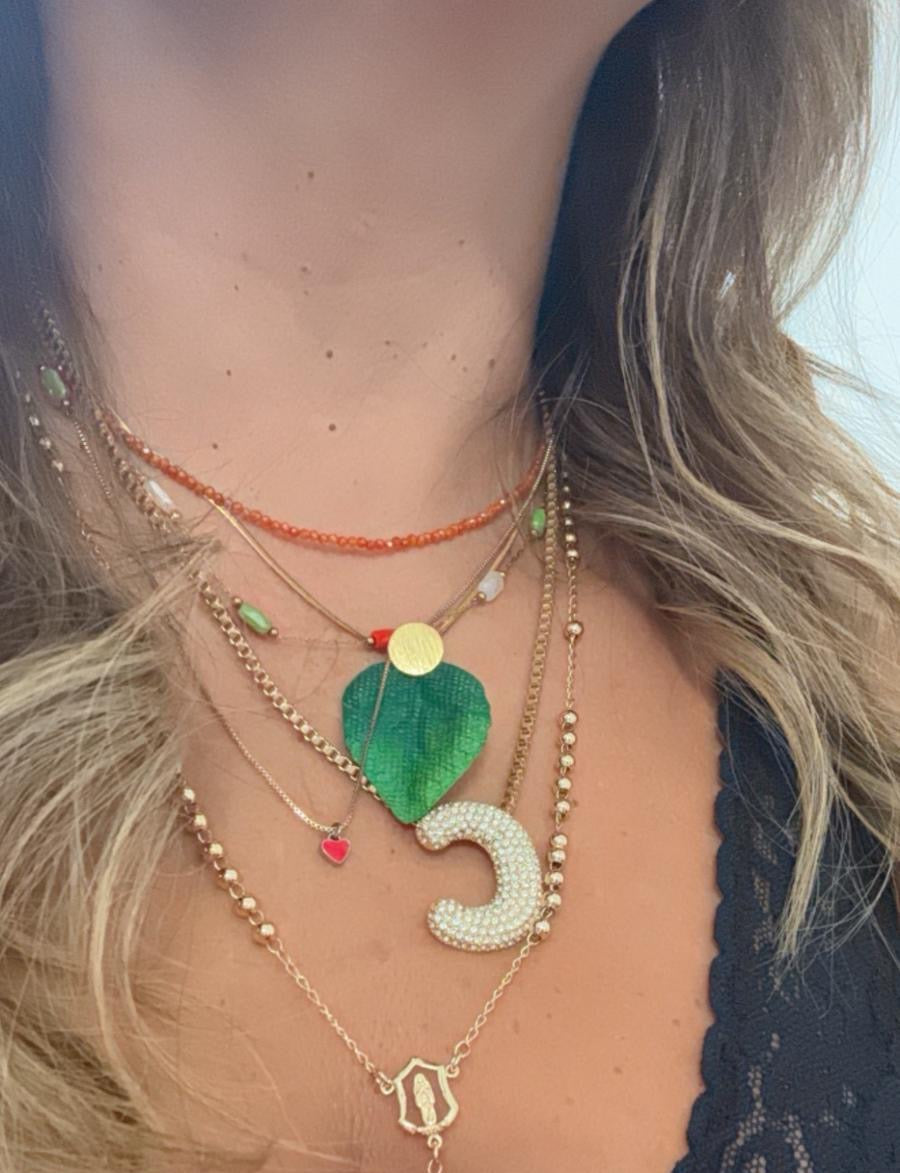 ROSANA LEAF NECKLACE