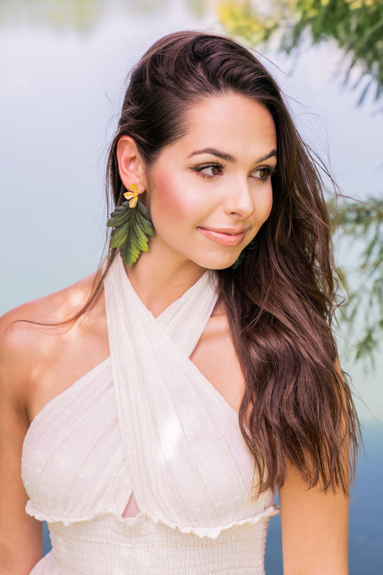 Leaves Collection: It's time to look at ourselves again, and revive our sense and instinctive affinity with nature from the art of natural jewelry.