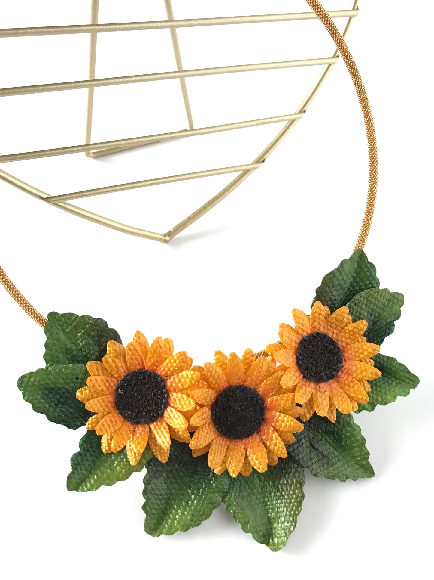 SUNFLOWER NECKLACE