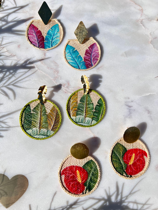 TROPICAL EARRINGS | VR Seeds and Fruits