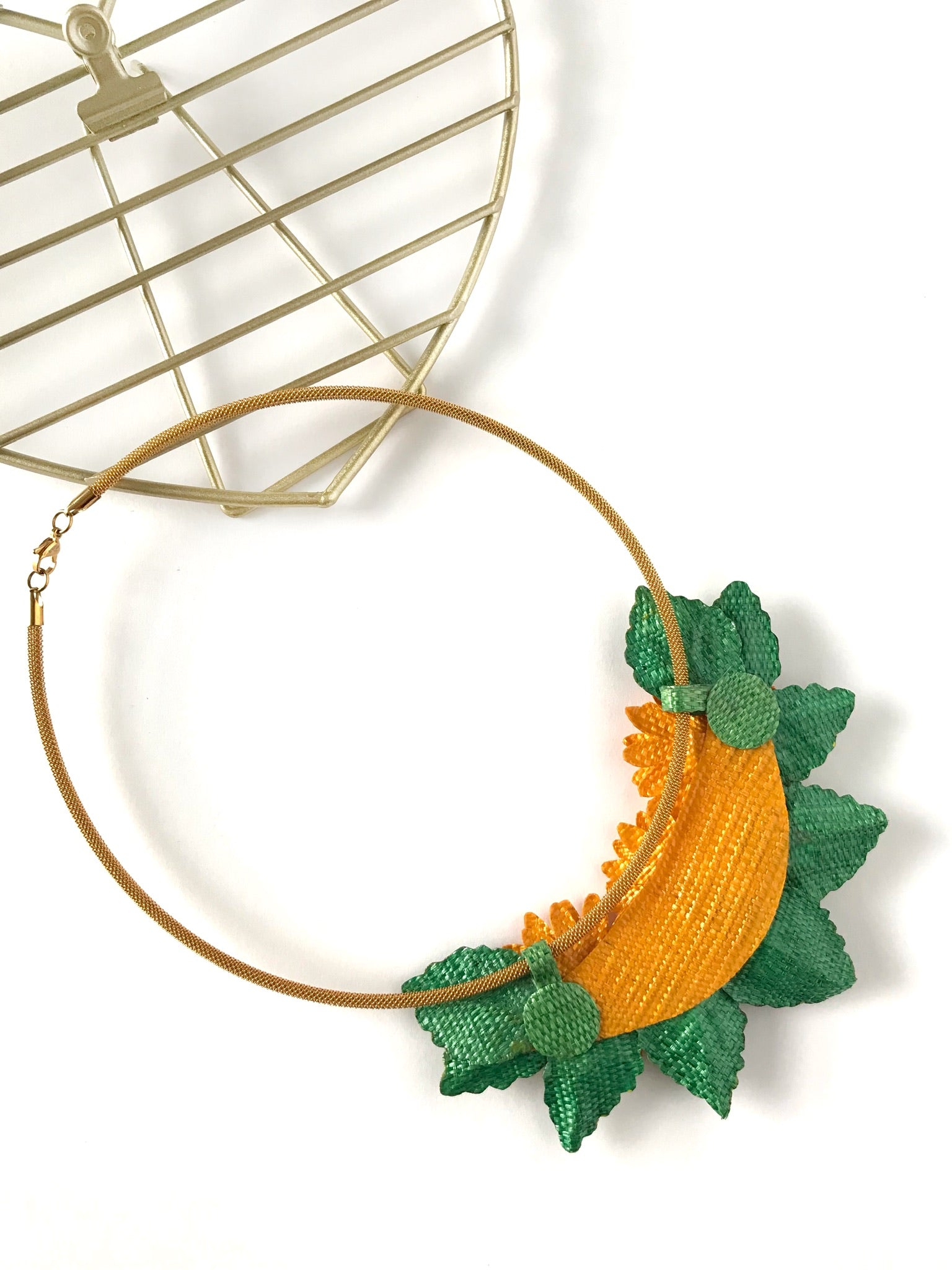 SUNFLOWER NECKLACE