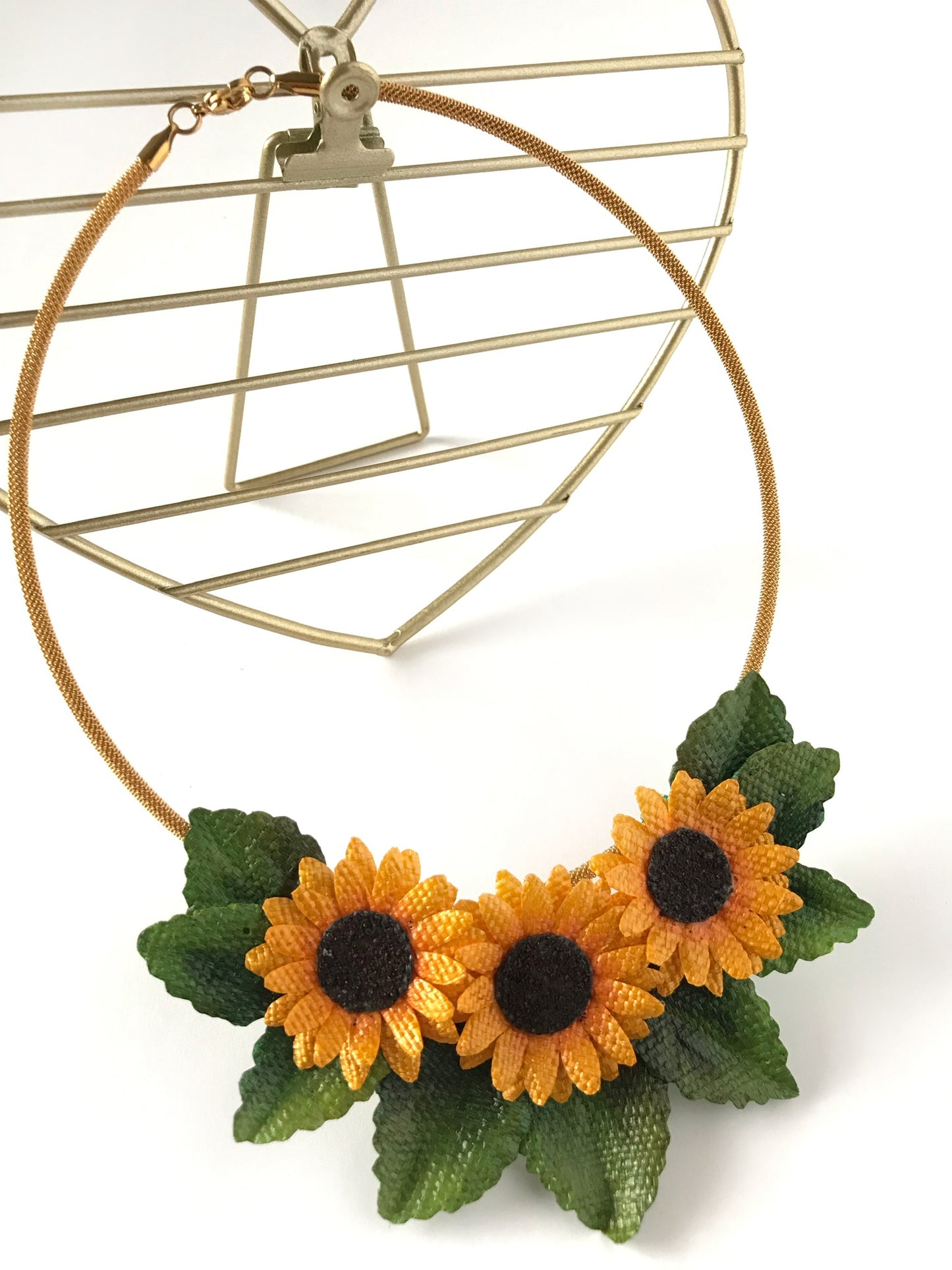 SUNFLOWER NECKLACE